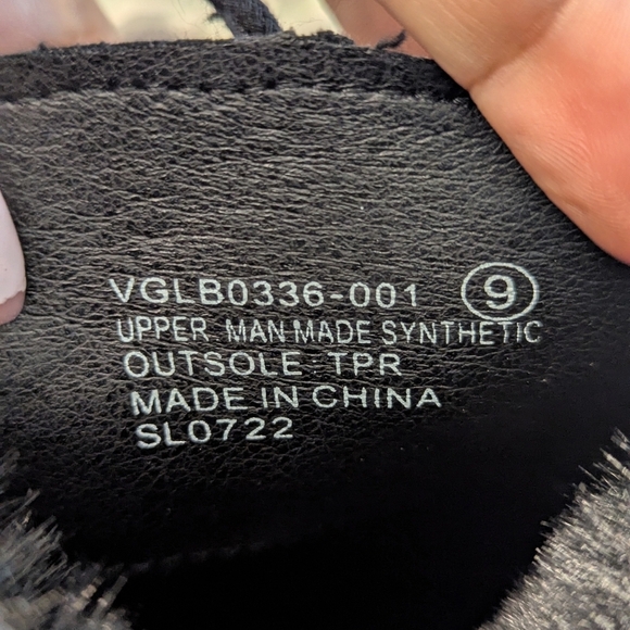 VeryG - Stylish Black Glitter Women's Boots - Picture 5 of 8